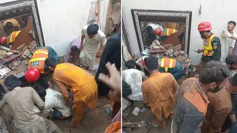 ক্লাস চলাকালে কোচিং সেন্টারের ছাদ ধসে ১৪ শিশুর মর্মান্তিক মৃত্যু